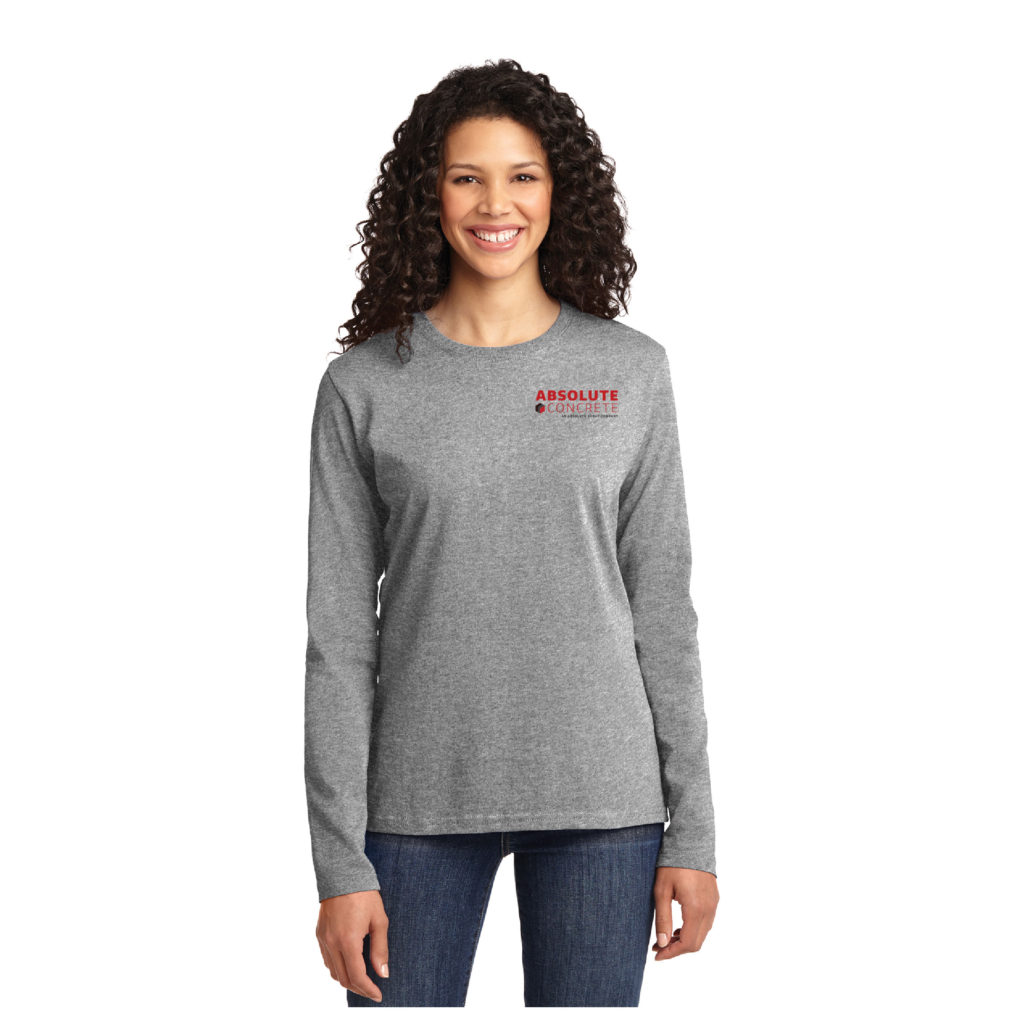 Port & Company® Ladies Long Sleeve Core Cotton Tee - Absolute Group